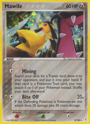 Mawile/100  - Holofoil Crystal Guardians - Holo Rare