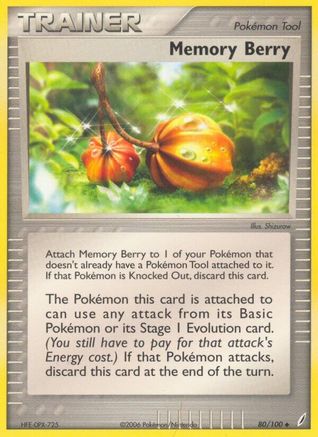 Memory Berry/100  - Reverse Holofoil Crystal Guardians - Uncommon