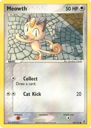 Meowth 069  FireRed & LeafGreen - Common