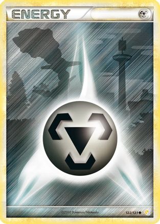 Metal Energy (Basic) 122  - Reverse Holofoil HeartGold SoulSilver - Common