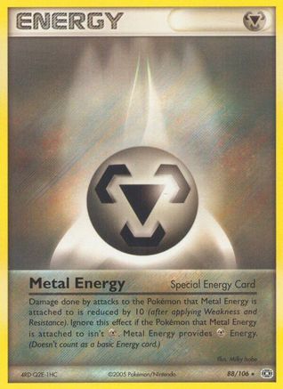 Metal Energy (Special)  - Reverse Holofoil Emerald - Rare