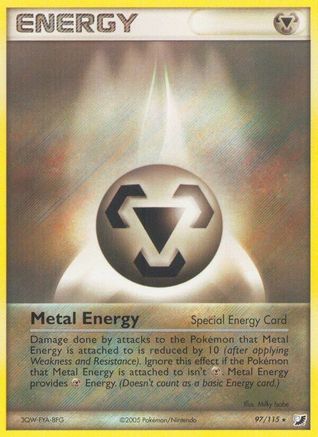 Metal Energy (Special)  Unseen Forces - Rare