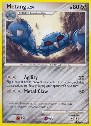 Metang (64)  - Reverse Holofoil Legends Awakened - Uncommon