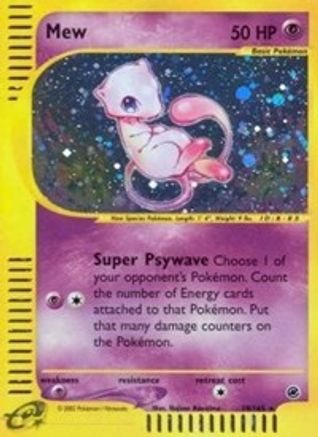Mew (19)  - Reverse Holofoil Expedition - Holo Rare