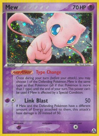 Mew  - Reverse Holofoil Legend Maker - Holo Rare