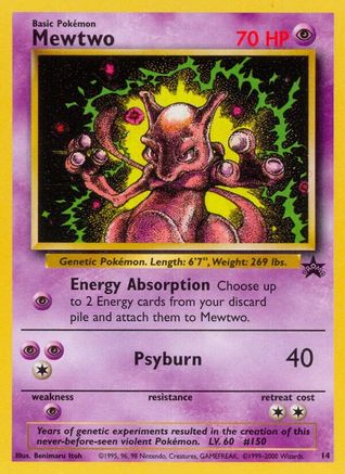 Mewtwo (14) (14) 014  WoTC Promo - Promo