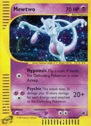 Mewtwo (20)  - Reverse Holofoil Expedition - Holo Rare