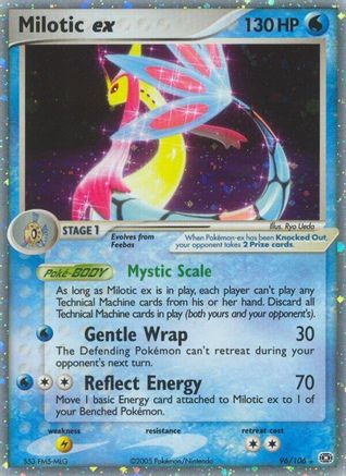 Milotic ex  Emerald - Ultra Rare