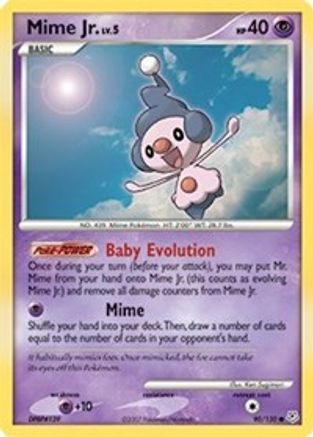 Mime Jr. 090  Diamond and Pearl - Common
