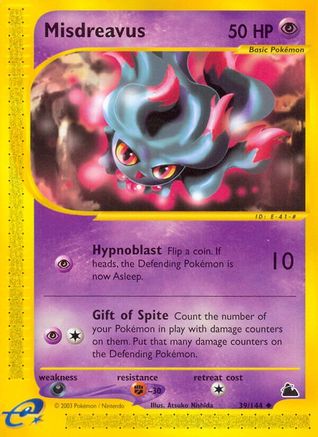 Misdreavus  Skyridge - Uncommon