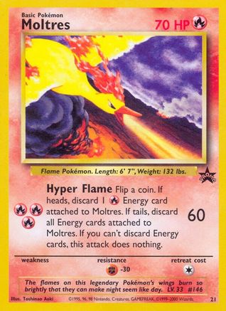 Moltres 021  WoTC Promo - Promo