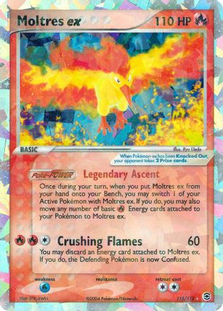 Moltres ex  - Holofoil FireRed & LeafGreen - Secret Rare