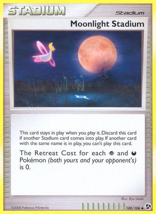 Moonlight Stadium 100  - Reverse Holofoil Great Encounters - Uncommon