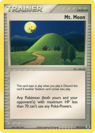 Mt. Moon  FireRed & LeafGreen - Uncommon