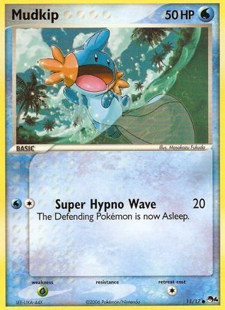 Mudkip 011  - Holofoil POP Series 4 - Common
