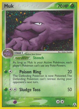 Muk  - Holofoil Legend Maker - Holo Rare