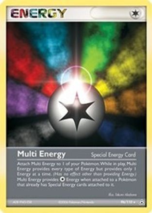 Multi Energy  - Reverse Holofoil Holon Phantoms - Rare