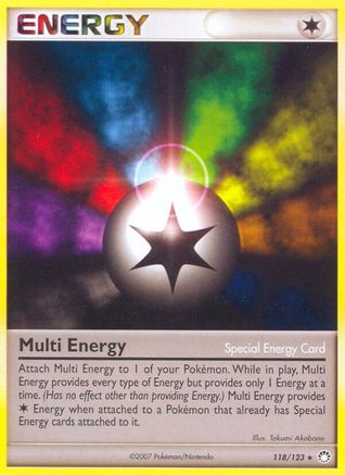 Multi Energy  - Reverse Holofoil Mysterious Treasures - Rare