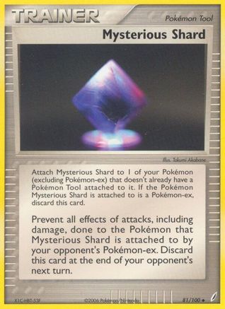 Mysterious Shard/100  Crystal Guardians - Uncommon