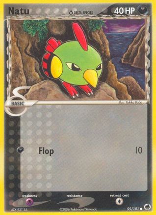 Natu (Delta Species) 055  Dragon Frontiers - Common