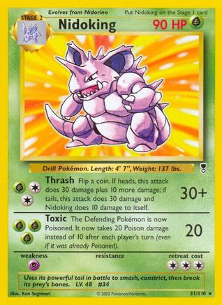 Nidoking  Legendary Collection - Rare