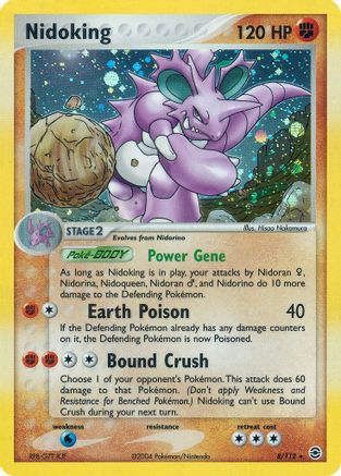 Nidoking  FireRed & LeafGreen - Holo Rare