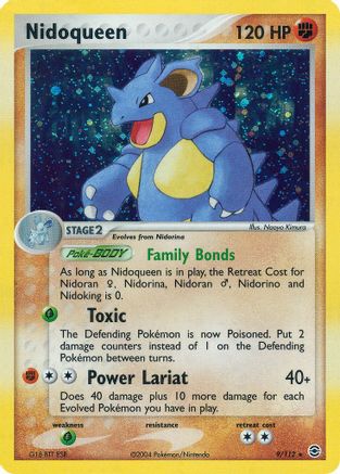 Nidoqueen  - Holofoil FireRed & LeafGreen - Holo Rare