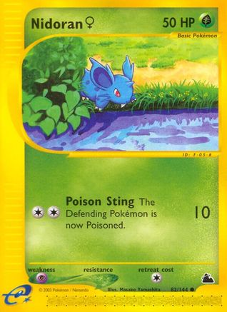 Nidoran F (82)  Skyridge - Common