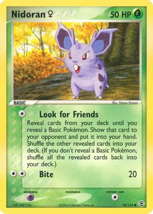 Nidoran F 070  FireRed & LeafGreen - Common