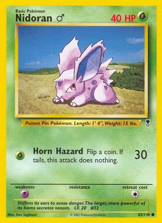 Nidoran M  Legendary Collection - Common