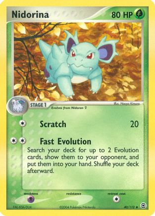 Nidorina  FireRed & LeafGreen - Uncommon