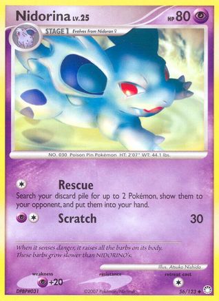 Nidorina 056/123  Mysterious Treasures - Uncommon