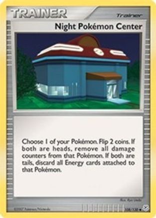 Night Pokemon Center  Diamond and Pearl - Uncommon