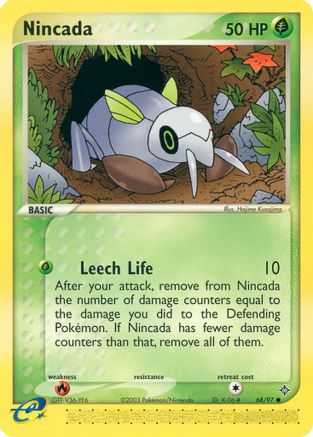 Nincada - 68/97/097  Dragon - Common