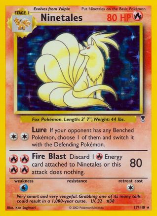 Ninetales  - Holofoil Legendary Collection - Holo Rare