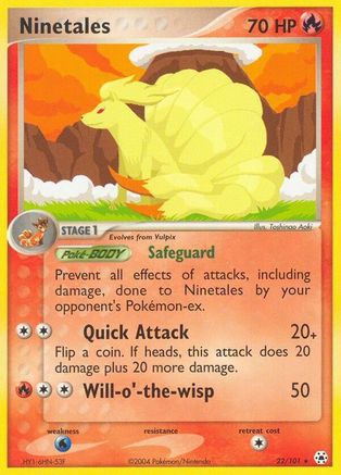 Ninetales  Hidden Legends - Rare