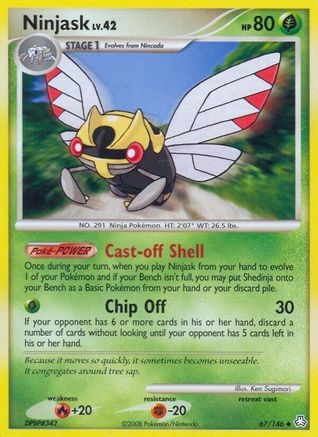 Ninjask  Legends Awakened - Uncommon
