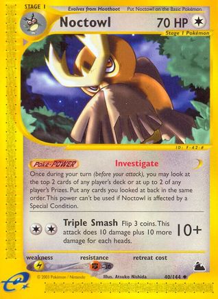 Noctowl  Skyridge - Uncommon