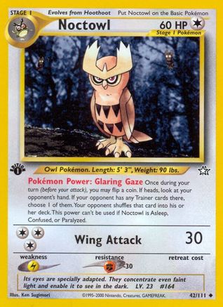 Noctowl 042  - 1st Edition Neo Genesis - Uncommon