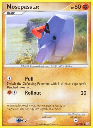 Nosepass  - Reverse Holofoil Platinum - Common