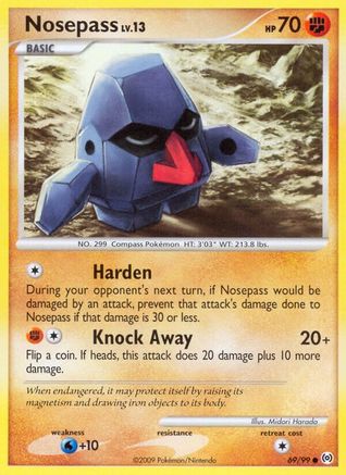 Nosepass 069  Arceus - Common