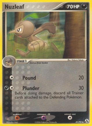 Nuzleaf  Legend Maker - Uncommon