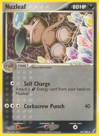 Nuzleaf 039  Crystal Guardians - Uncommon