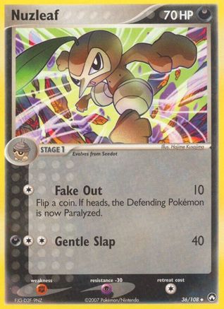 Nuzleaf/108  Power Keepers - Uncommon