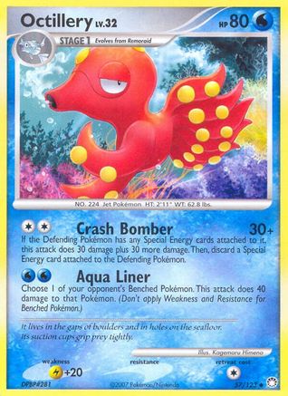 Octillery  - Reverse Holofoil Mysterious Treasures - Uncommon