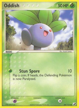 Oddish 064  Unseen Forces - Common