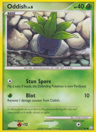 Oddish (111)  Legends Awakened - Common