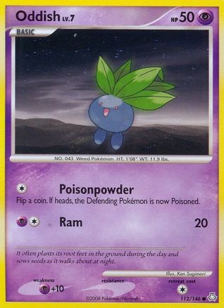 Oddish (112)  Legends Awakened - Common
