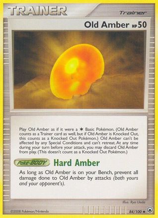 Old Amber  - Reverse Holofoil Majestic Dawn - Uncommon