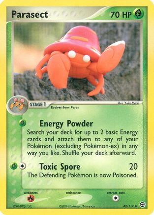 Parasect  FireRed & LeafGreen - Uncommon